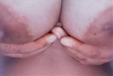 Boobie play. Watch my tits shake.