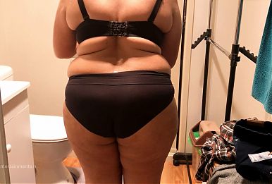 Beautiful Milf Changing Clothes and flashing Hot Curves
